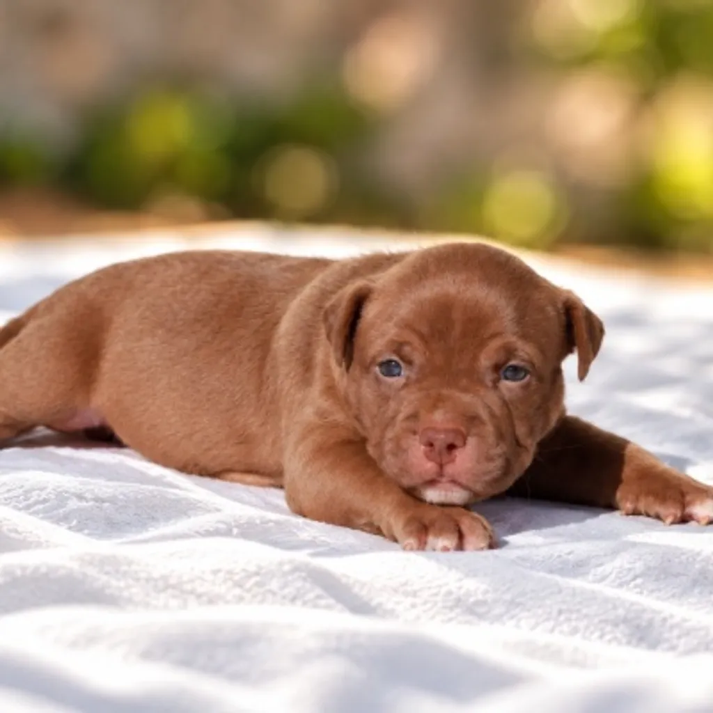 magnifique chiot choco
